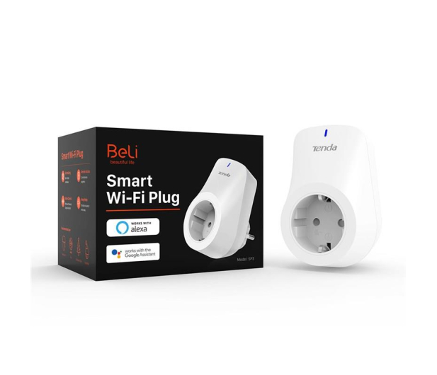 Tenda Beli SP3 2-PACK 2.3KW bezprzewodowe (Wi-Fi) - 606634 - zdjęcie 3